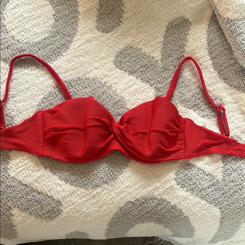 Red Women's Bikini Top